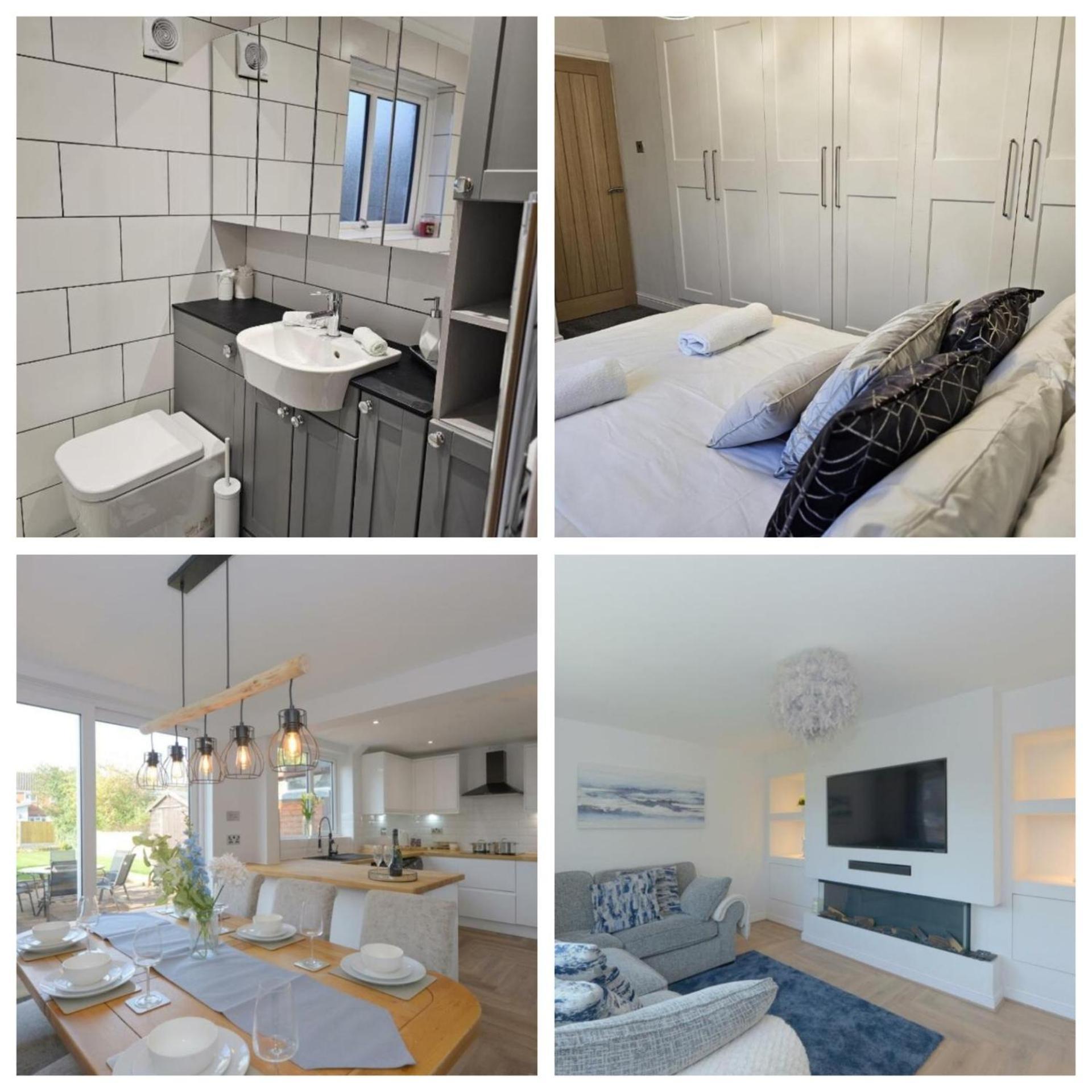 Modern 3 Bedroom Property With Free Driveway Parking By Shire Stays Shrewsbury Dış mekan fotoğraf